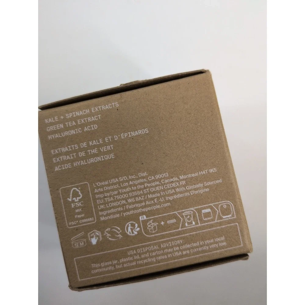 NIB😍Youth of the People Superfood Air-Whip Moisture Cream 2oz Hyaluronic Acid